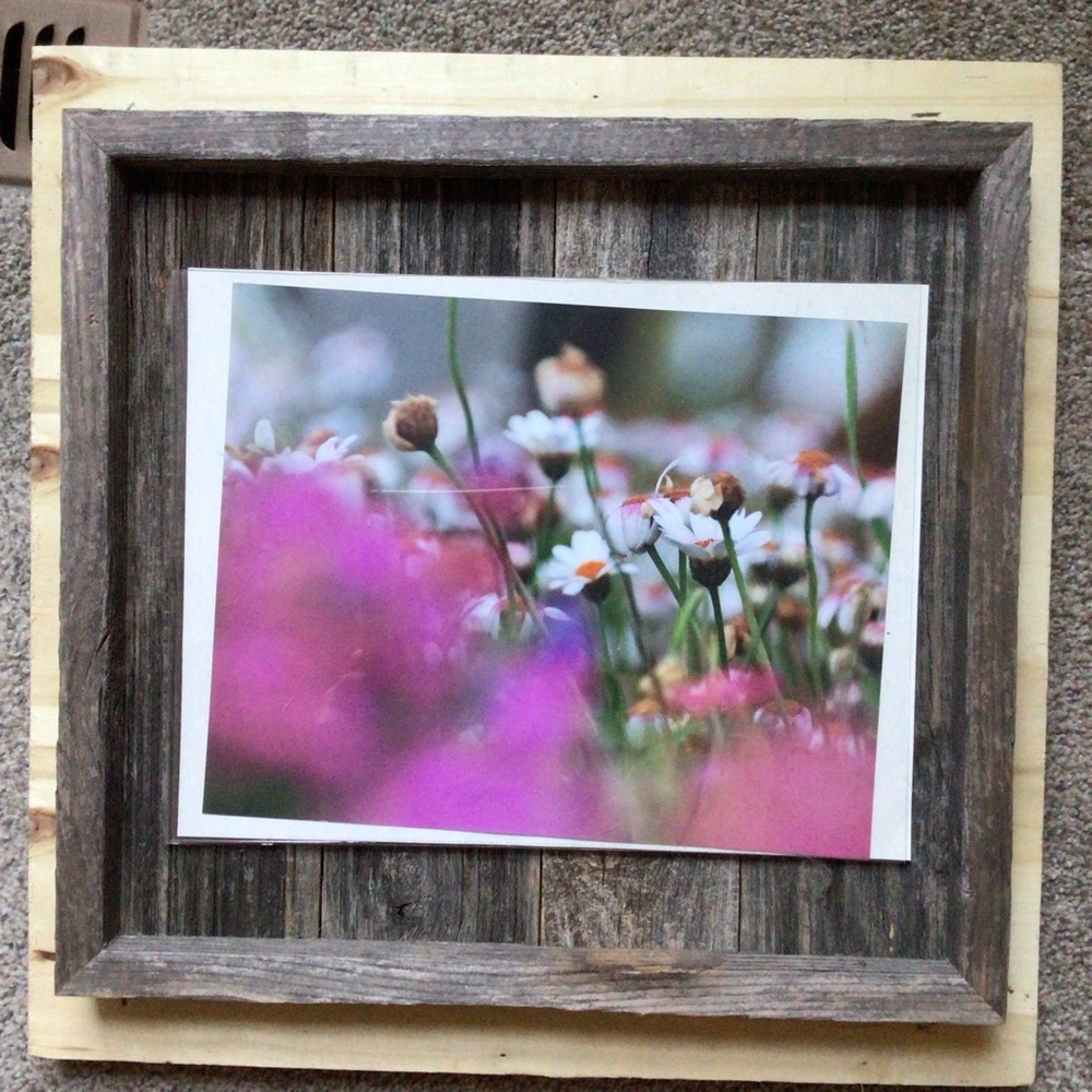 Rustic Wooden Frame (11x9 photo)